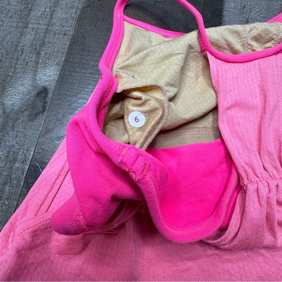 Lululemon Athletica Vibrant Pink No Limits Tank Top size 6 - Picture 7 of 8